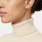 Elsa Peretti Open Heart Long Chain Drop Earrings