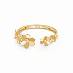 Floral Bloom Flower Cluster Bangle