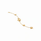 Floral Jardin Flower Charm Chain Bracelet