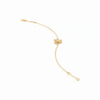 Floral Lumiere Flower Charm Bracelet