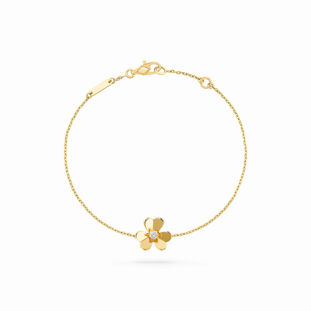 Floral Petite Single Flower Bracelet