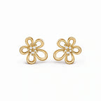 Flowerlace Elara Openwork Petal Earrings