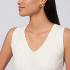 Flowerlace Elara Openwork Petal Earrings