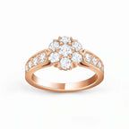 Folie des Pres Flower Cluster Ring