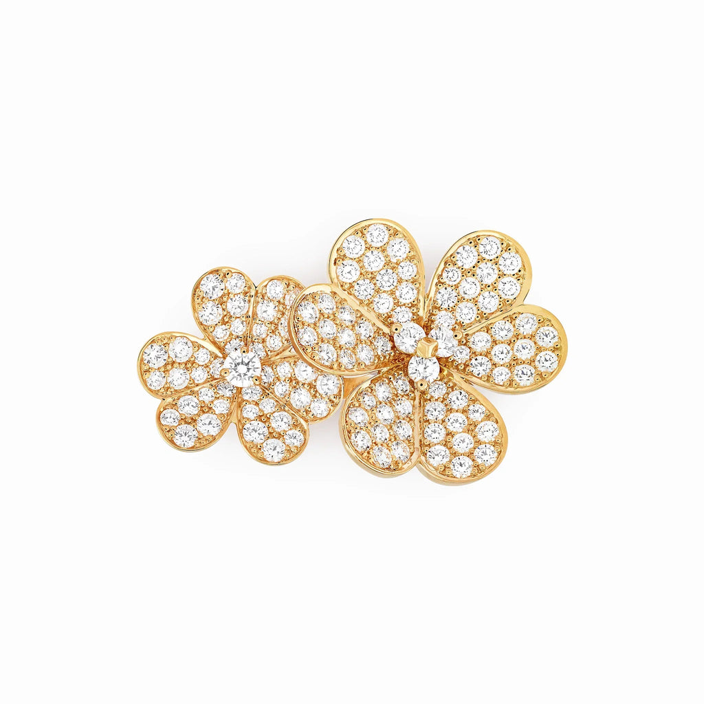 Frivole Duo Twin Flower Ring