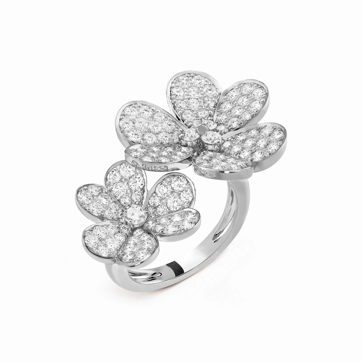 Frivole Duo Twin Flower Ring