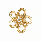 Frivole Layered Petal Cocktail Ring