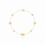 Frivole Multi Flower Station Necklace