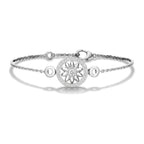 Gates Sunburst Halo Chain Bracelet