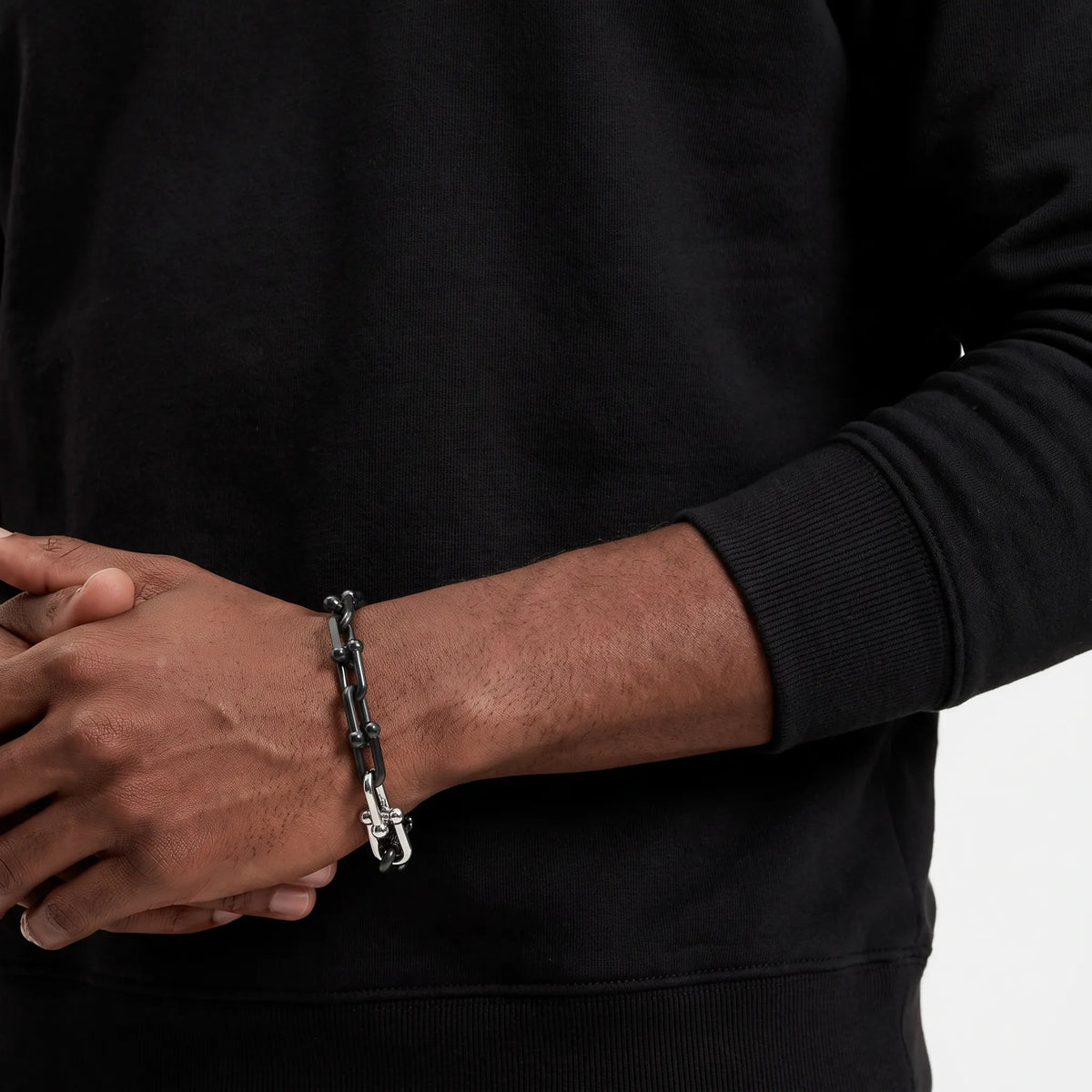 HardWear Black Oval Link Statement Bracelet