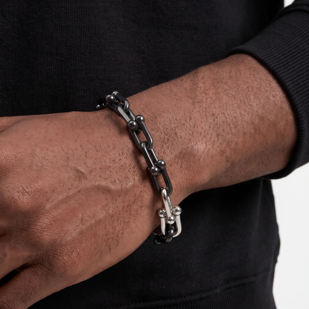 HardWear Black Oval Link Statement Bracelet