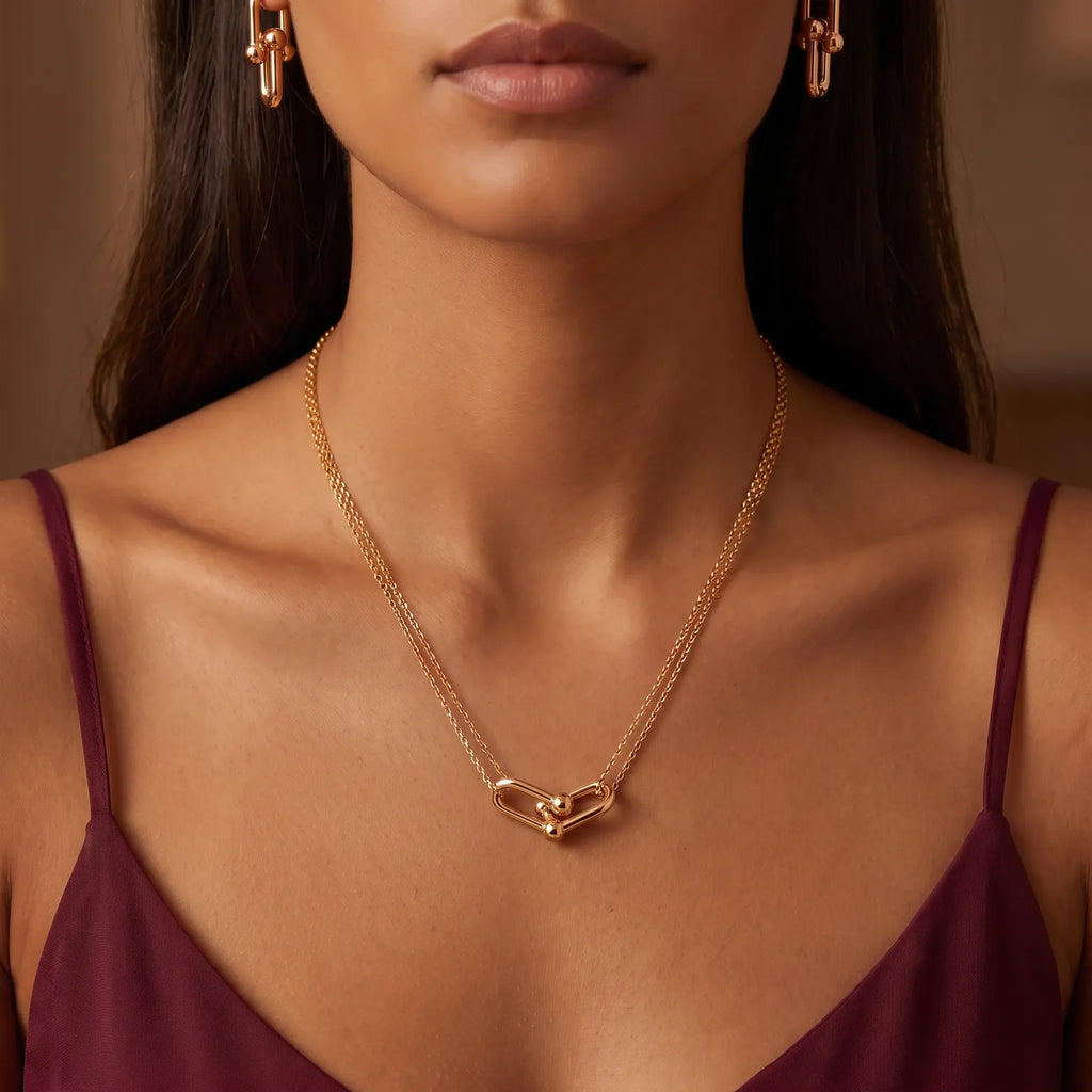 HardWear Double Interlocking Link Pendant Necklace