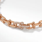 HardWear Graduated Link Necklace with Pavé Accent