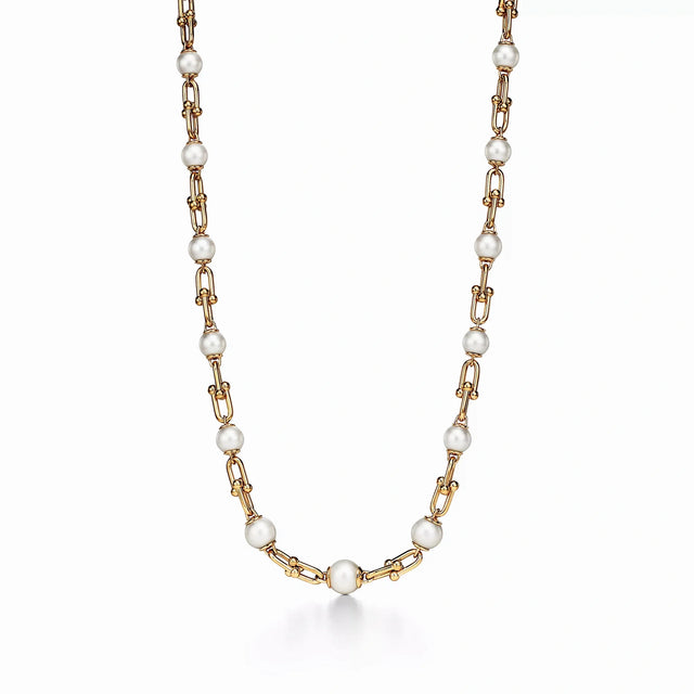 HardWear Graduated Link Pearl Statement Necklace