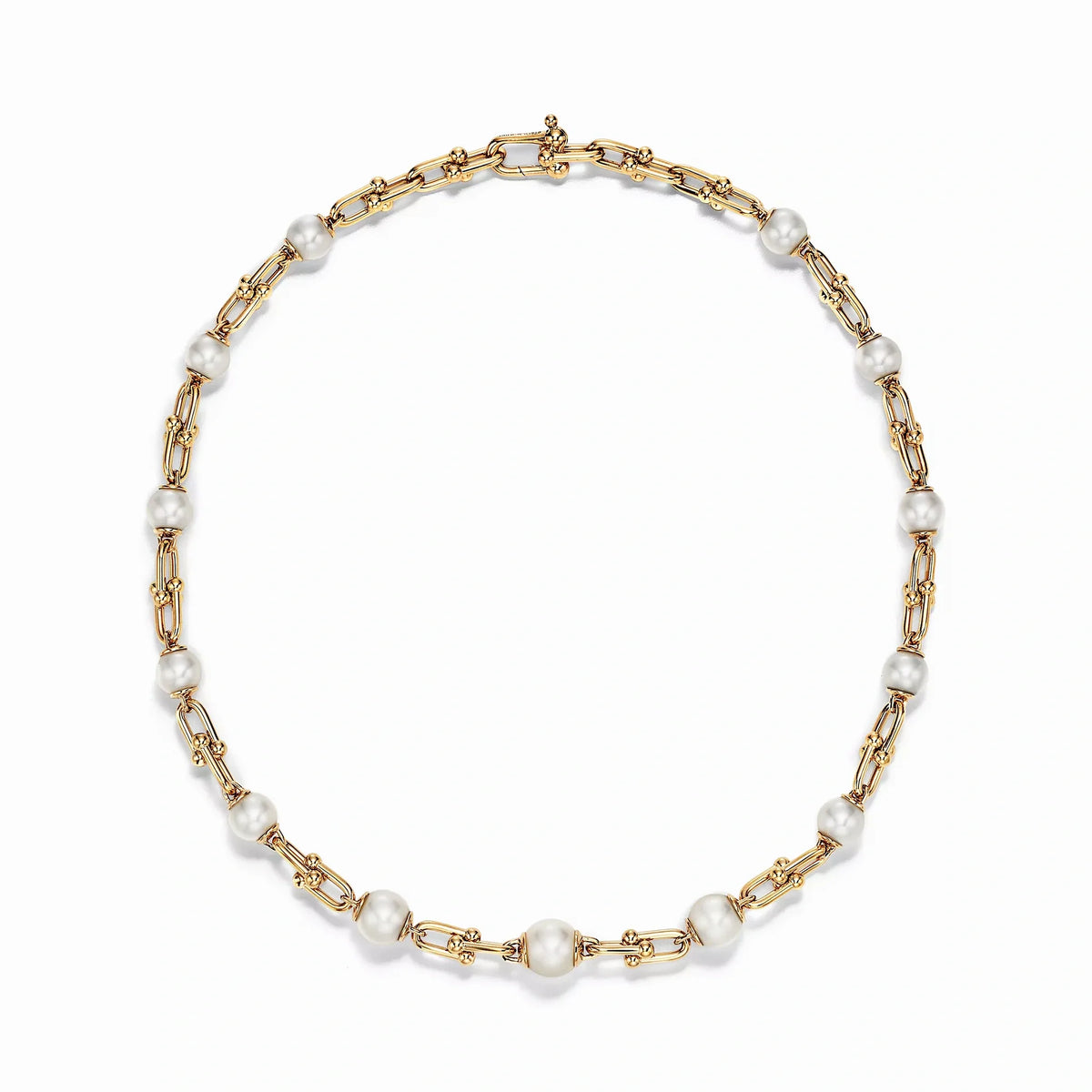 HardWear Graduated Link Pearl Statement Necklace