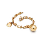 HardWear Lock and Ball Charm Link Bracelet