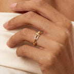HardWear Mini Pavé Link Ring
