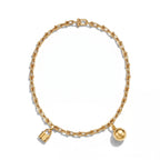 HardWear Orb and Padlock Charm Link Necklace