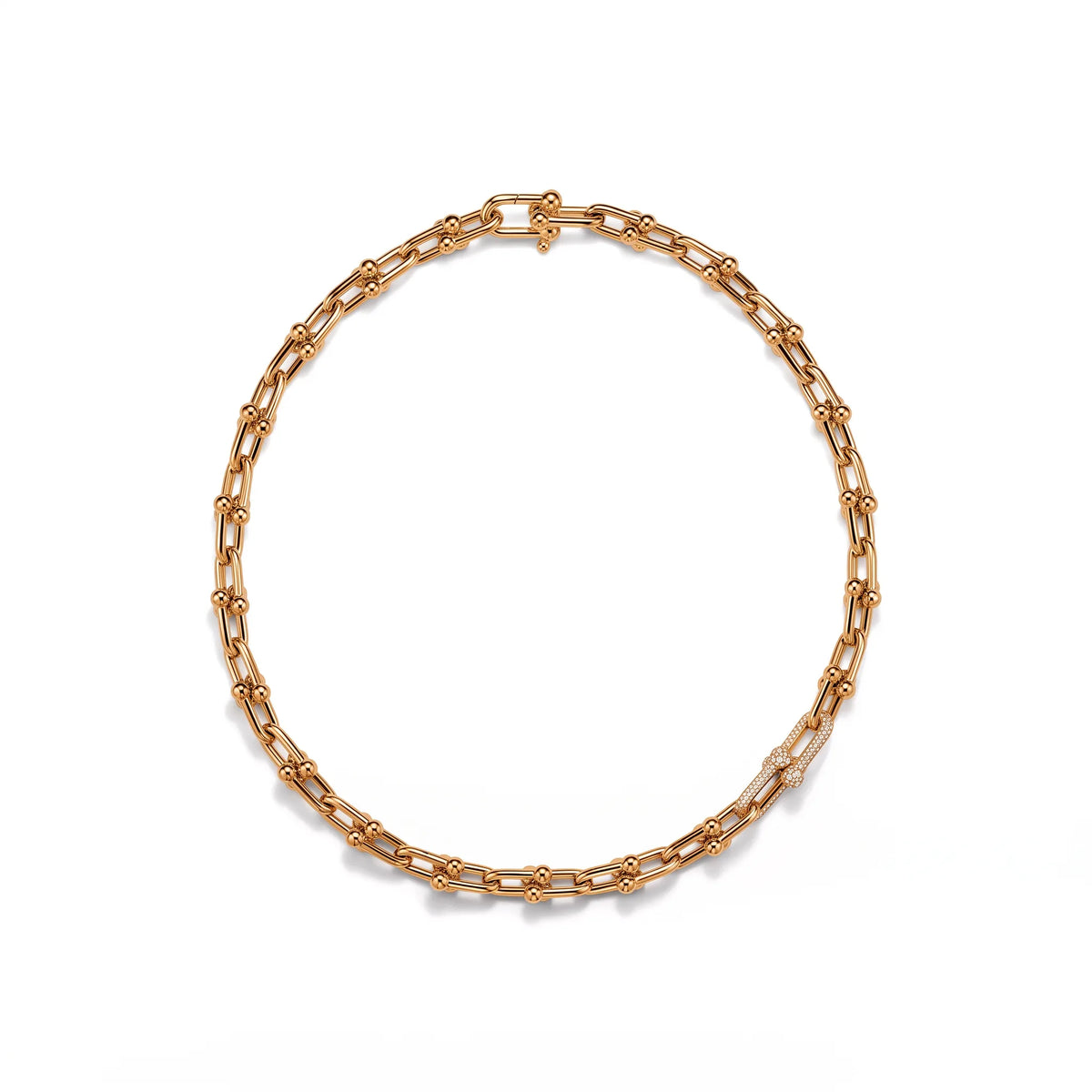 HardWear Pavé Accent Medium Link Chain Necklace