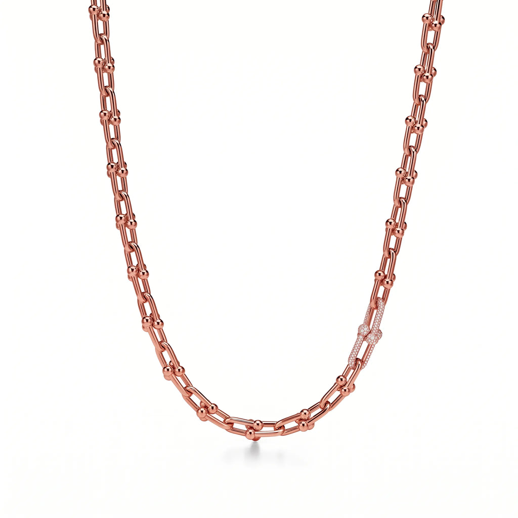 HardWear Pavé Accent Medium Link Chain Necklace