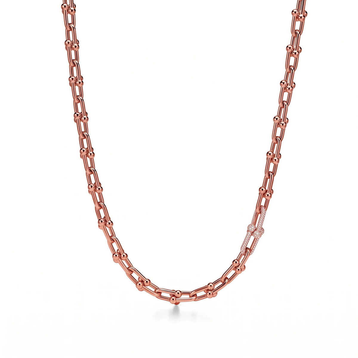 HardWear Pavé Accent Medium Link Chain Necklace