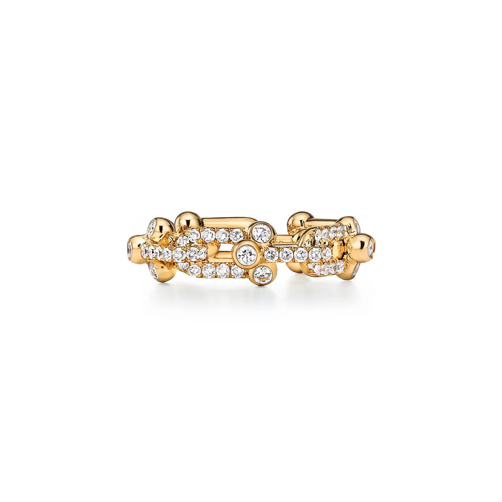 HardWear Pavé Bead Link Ring