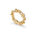 HardWear Pavé Bead Link Ring