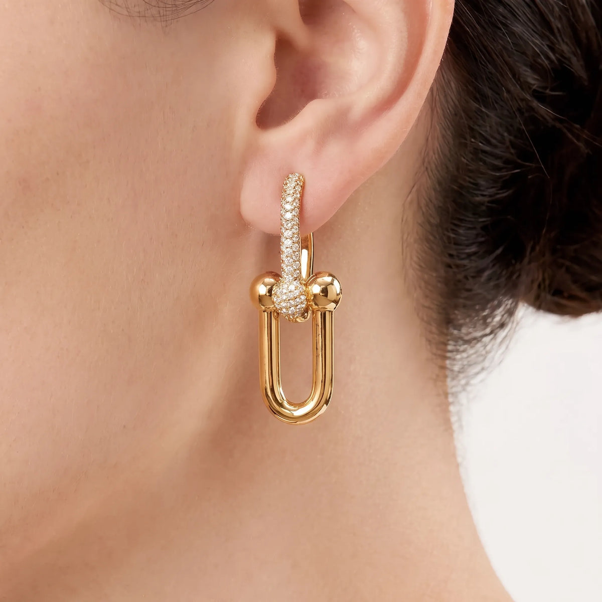 HardWear Pavé Large Link Earrings