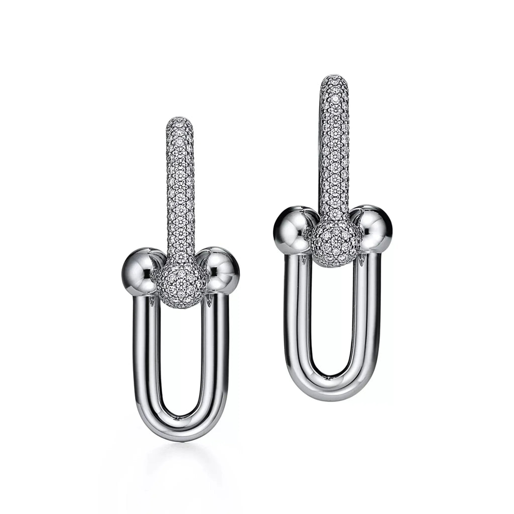 HardWear Pavé Large Link Earrings