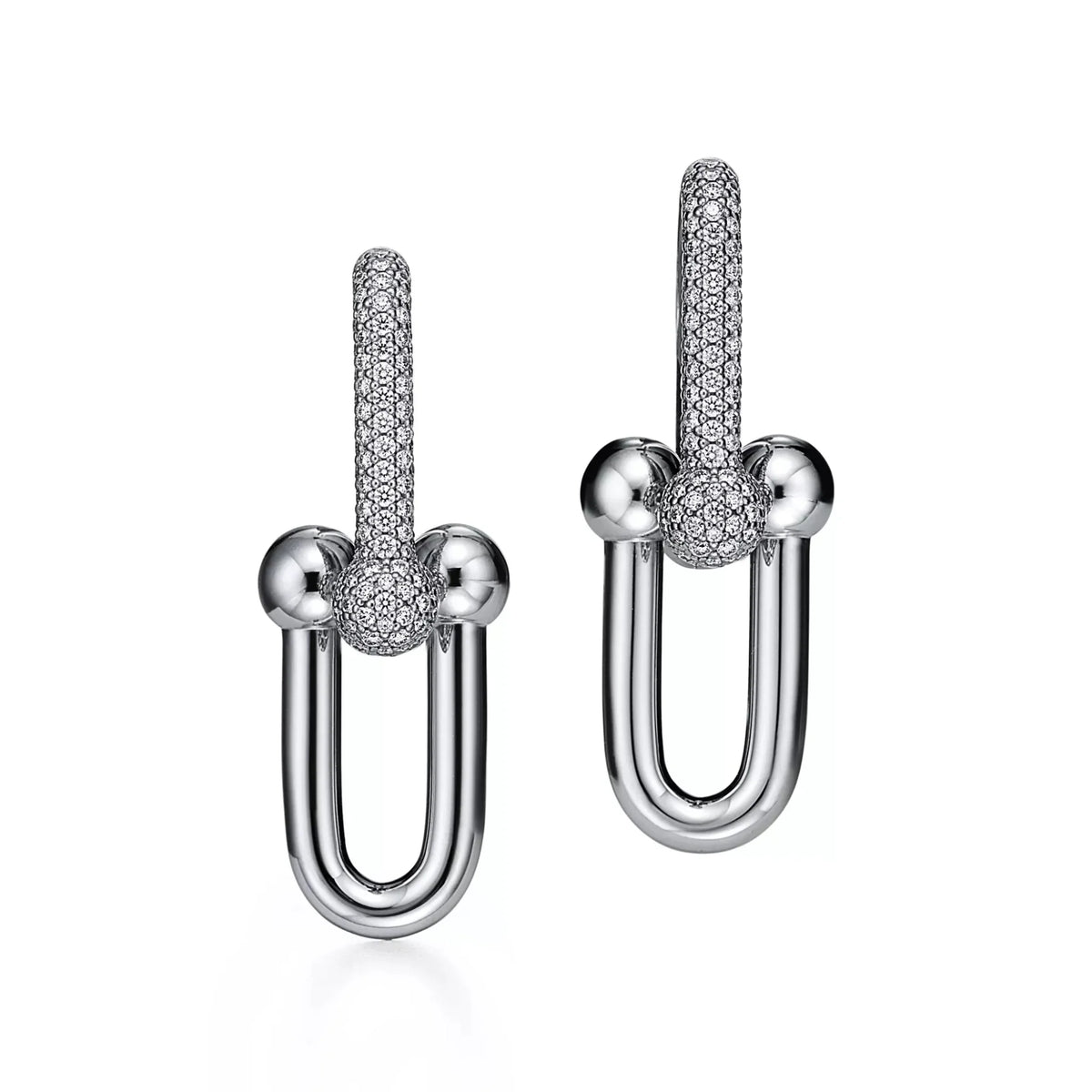 HardWear Pavé Large Link Earrings