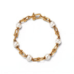 HardWear Pearl Accent Link Chain Bracelet