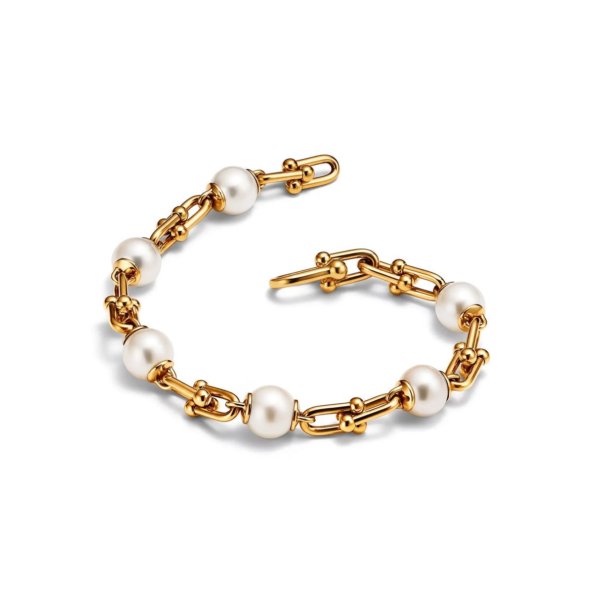 HardWear Pearl Accent Link Chain Bracelet