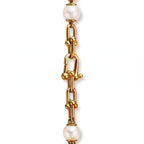 HardWear Pearl Accent Link Chain Bracelet