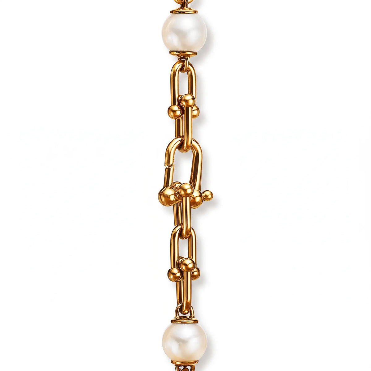 HardWear Pearl Accent Link Chain Bracelet