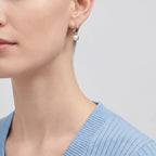HardWear Pearl-Tone Orb Link Hoop Earrings