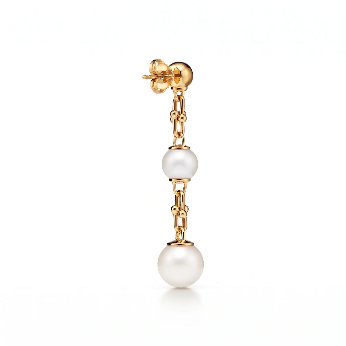 HardWear Triple Pearl-Tone Bead Link Drop Earrings