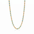 HardWear Turquoise Bead Convertible Long Link Necklace