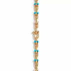 HardWear Turquoise Bead Convertible Long Link Necklace