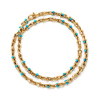 HardWear Turquoise Bead Convertible Long Link Necklace