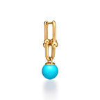 HardWear Turquoise Bead Link Drop Earrings