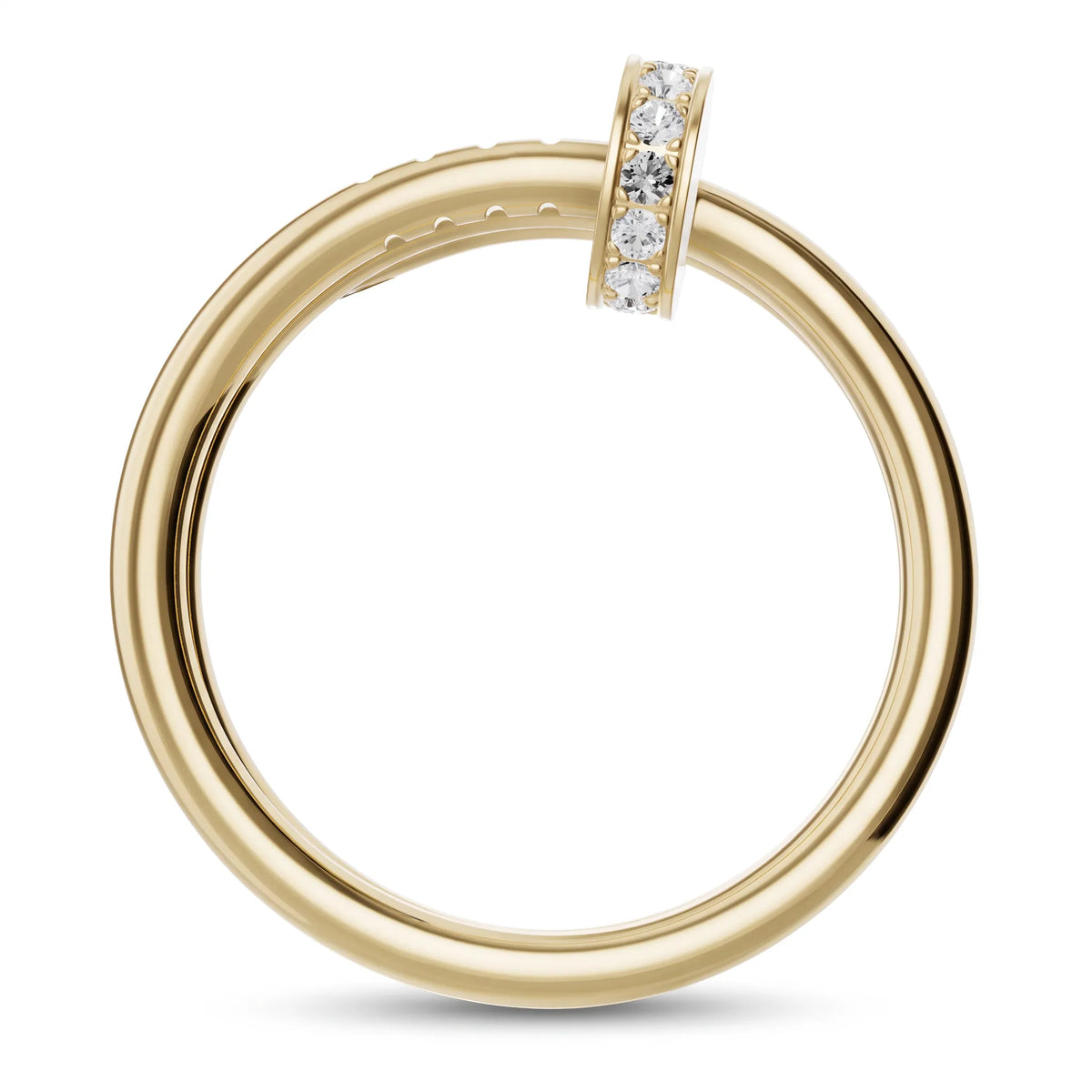 Juste un Clou Accented Wrap Ring