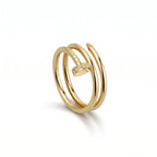 Juste un Clou Accented Wrap Ring