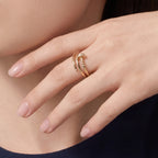Juste un Clou Accented Wrap Ring