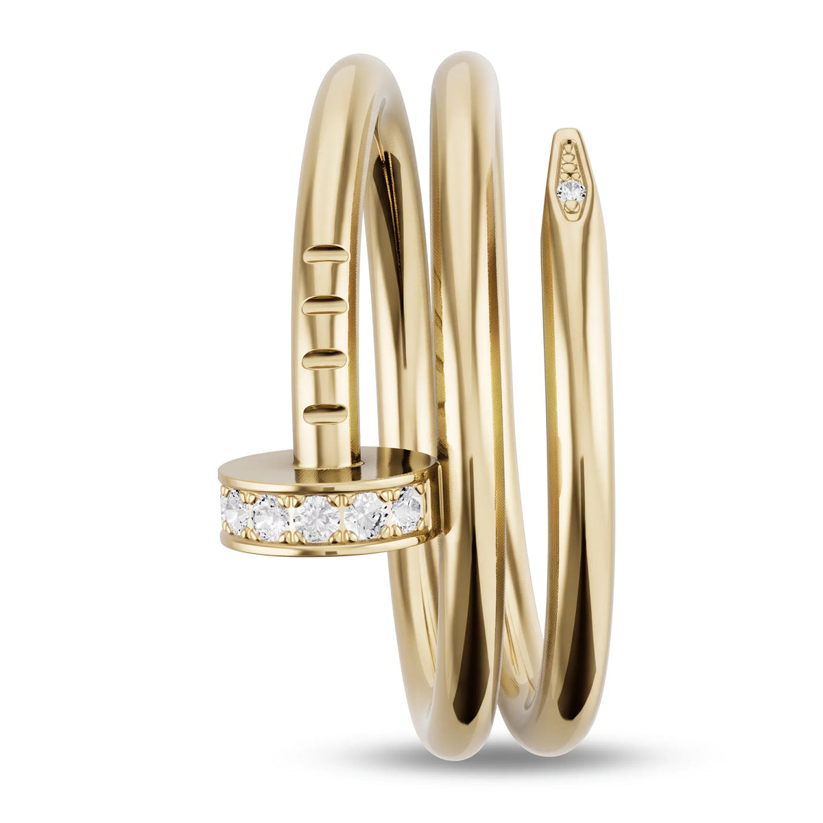 Juste un Clou Accented Wrap Ring