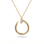 Juste un Clou Circle Nail Pendant