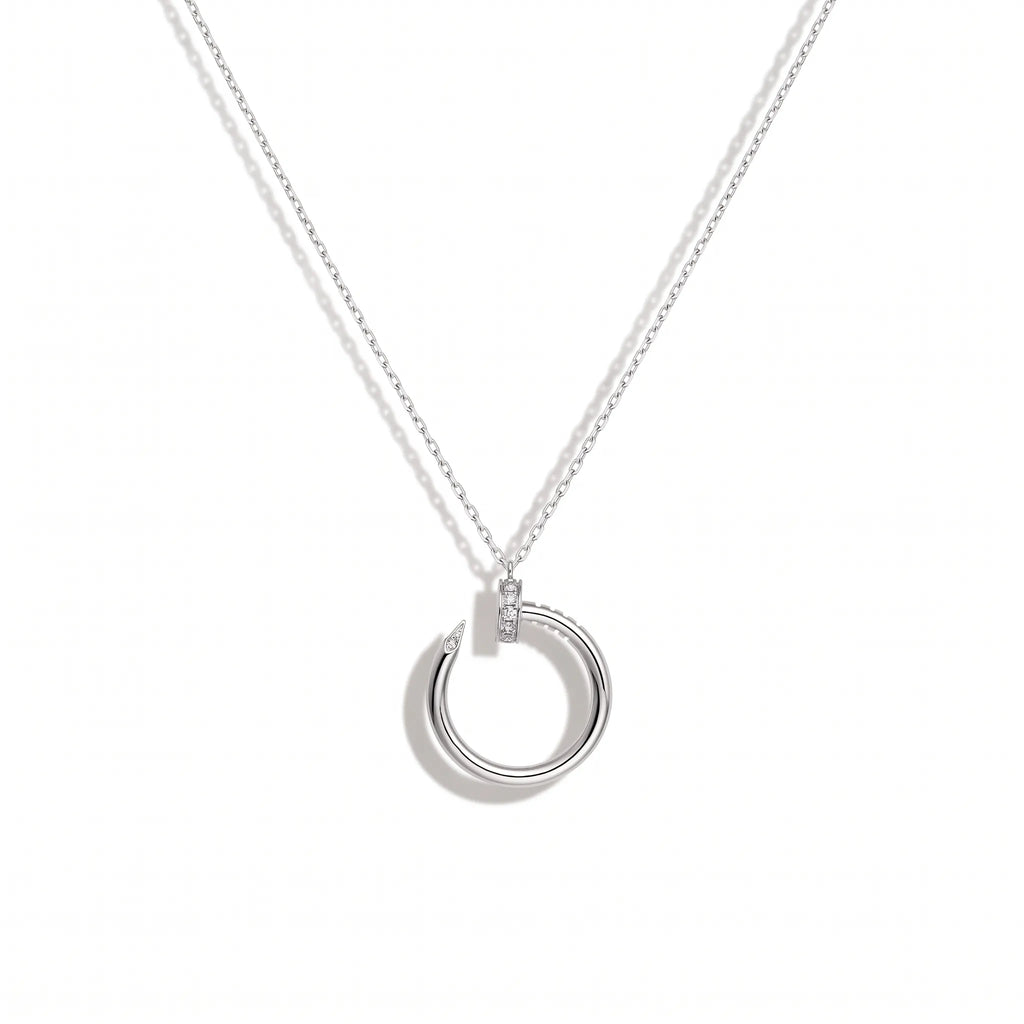 Juste un Clou Circle Nail Pendant