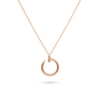 Juste un Clou Circle Nail Pendant