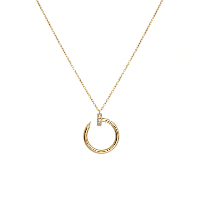 Juste un Clou Circle Nail Pendant
