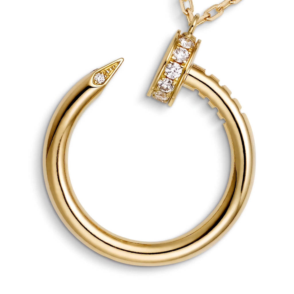 Juste un Clou Circle Nail Pendant