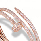 Juste un Clou Double Half Pavé Bracelet